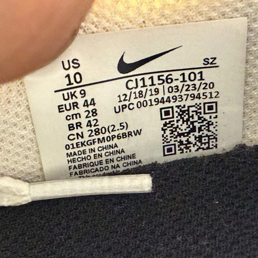 Size 10 Nike Daybreak-Type White University Blue Mens Athletic Shoes‎ CJ1156-101